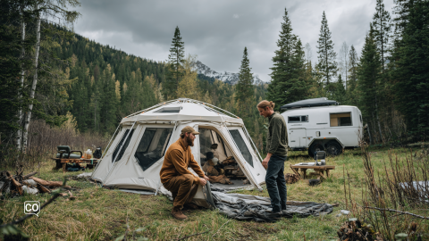 Dutch A2.19.1 The camper: more popular than football!