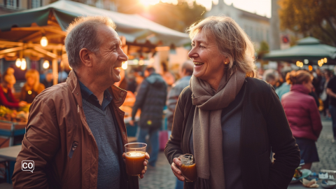 Friday evenings at the market