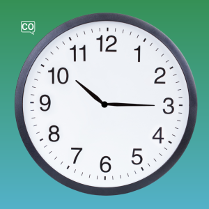 Il est dix heures et quart.